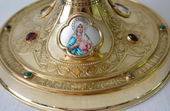 Antique Austrian Silver Ciborium